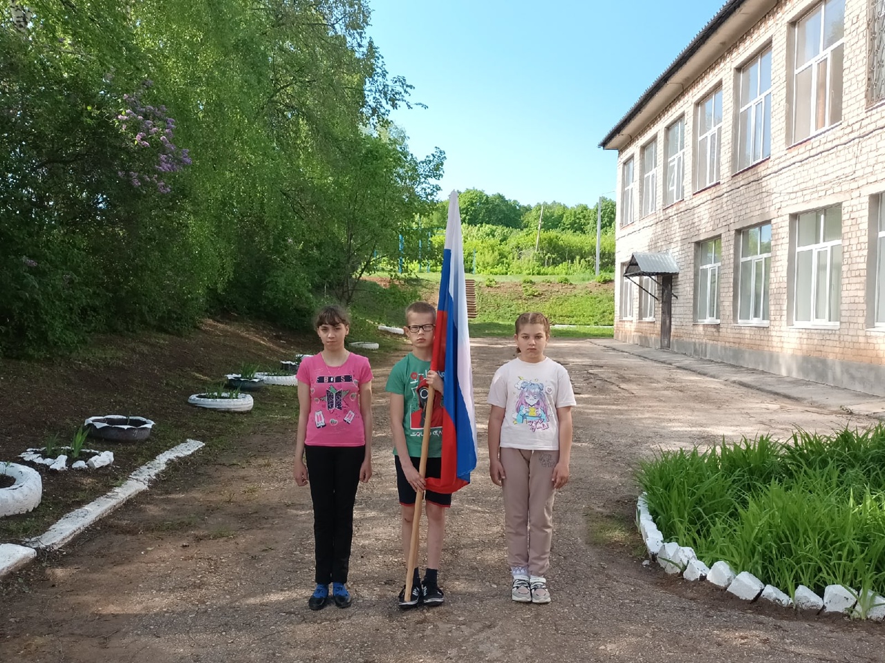 Торжественное открытие лагеря дневного пребывания "Лучик"