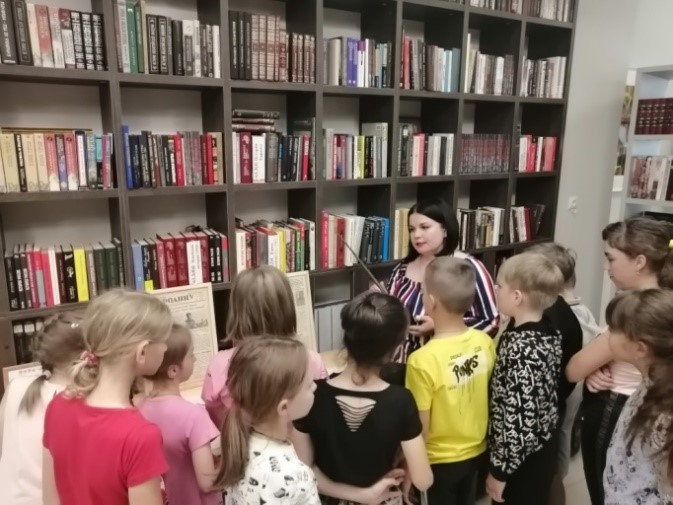 Экскурсия в библиотеку м.р. Сергиевский