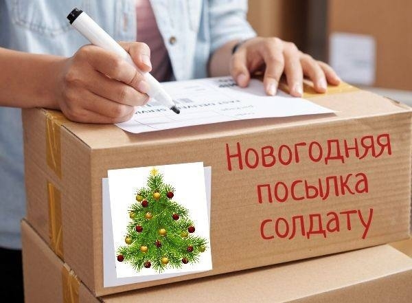 Новогодняя посылка солдату